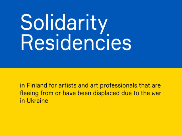 HIAP | Helsinki International Artist Programme